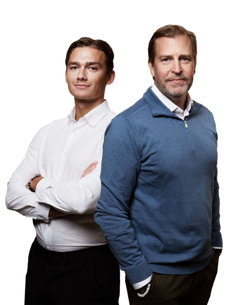 Anton Joakimson, Commercial Business Manager, and Anders Hall, Key Account Manager.